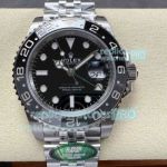 ARF 1:1 Clone Rolex GMT-Master II Swiss 3285 Black-Gray Ceramic Bezel Jubilee Watch 